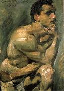 Mannlicher Halbakt Lovis Corinth